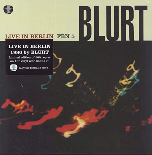 Live in Berlin [Vinyl LP] von FACTORY BENELUX