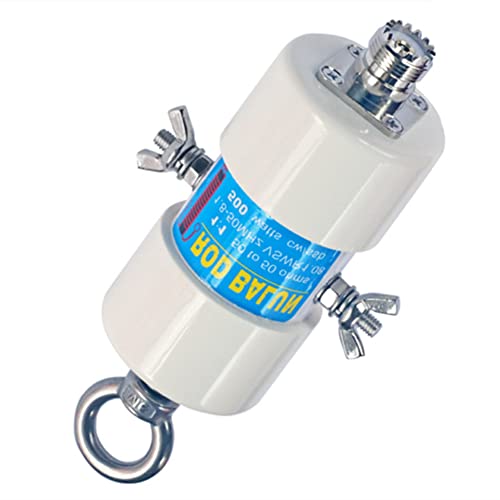 160m-6m Bänder 1-50MHz 500W Wasserdicht HF Balun 1:1 Spannung Balun für Kurzwelle Antenne Balun 87x45mm von FACULX
