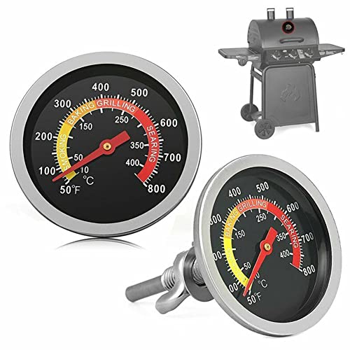 FACULX BBQ Grill Temperature Gauge, DIA 6cm Smoker Thermometer, Charcoal Smoker Barbecue Grill Thermometer BBQ Temp Gauge FACULX BBQ Grill Temperature Gauge, DIA 6cm Smoker Thermometer, Charcoal Smoker Barbecue Grill Thermometer BBQ Temp Gauge von FACULX