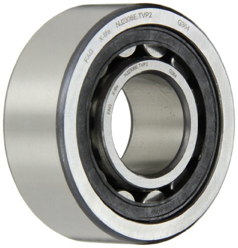 FAG nj2306e-tvp2 Zylindrische Roller Bearing, einreihig, gerade Bohrung, abnehmbarer Ring, innen Flansch, Hohe Kapazität, normal Clearance, metrisches, 30 mm ID, 72 mm OD, 27 mm Breite von FAG