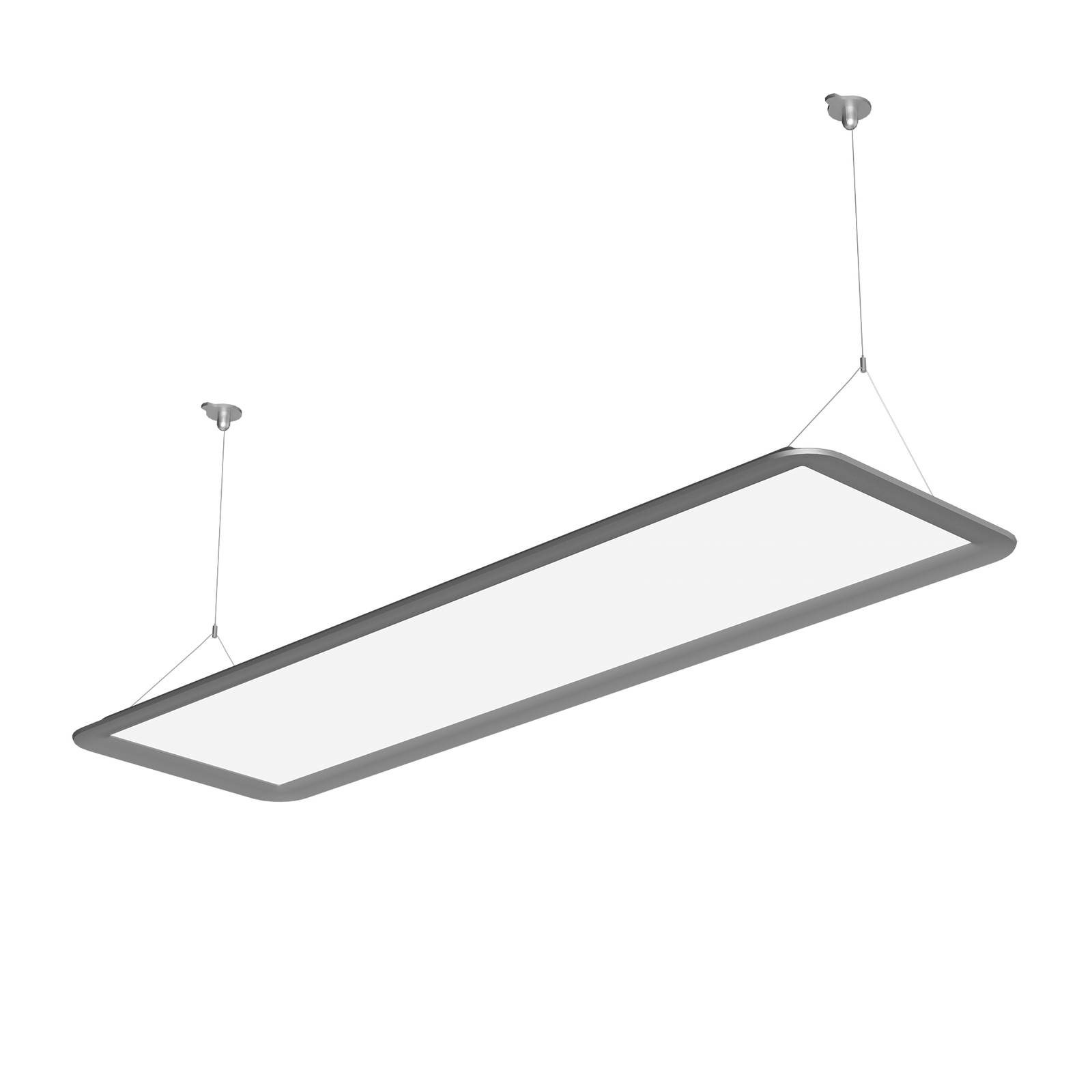 Fagerhult Appareo Linear 125,5cm DALI 840 silber von FAGERHULT