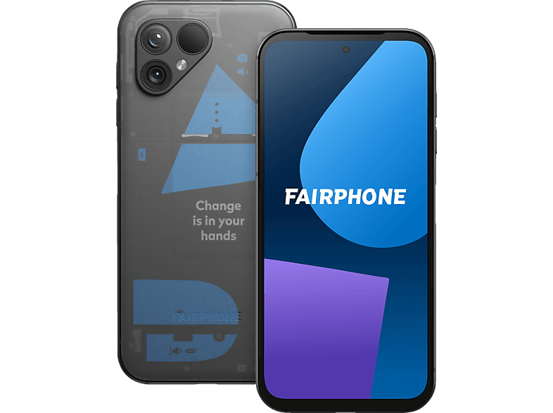 FAIRPHONE 5 256 GB Transparent Dual SIM von FAIRPHONE