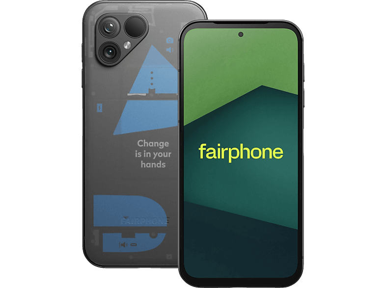 FAIRPHONE 5 256 GB Transparent Dual SIM von FAIRPHONE