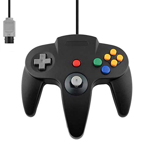 FAIRY TAIL & GLITZER FEE Controller Für Nintendo 64 N64 Schwarz Black Kabelgebunden Gamepad Joypad [video game] von FAIRY TAIL & GLITZER FEE