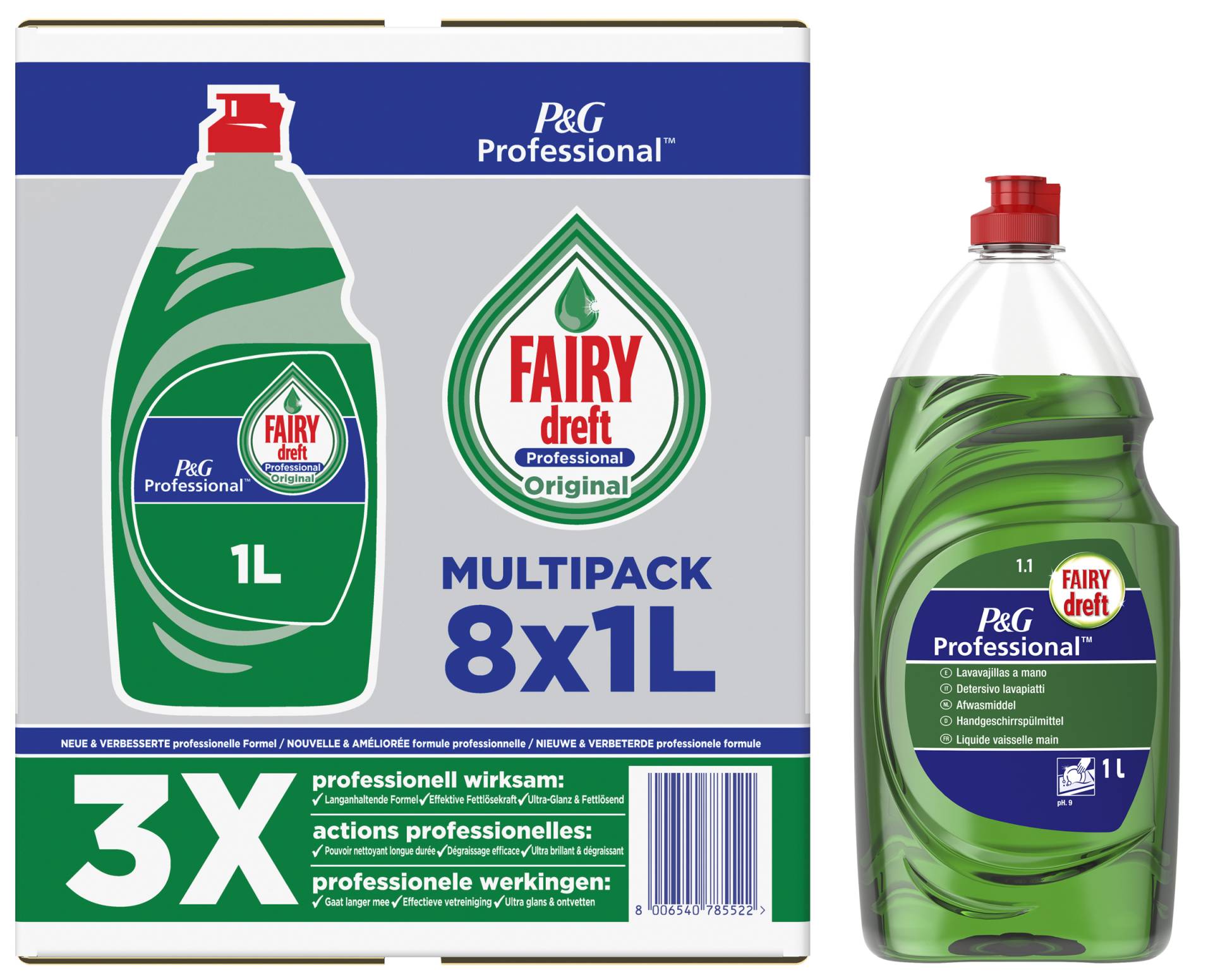 P&G Professional FAIRY dreft Handspülmittel Multipack, 1 L P&G Professional FAIRY dreft Handspülmittel Multipack, 1 L von FAIRY