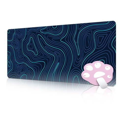 FAIRYGATE Desk Pad Schreibtisch Matte Gaming mauspad Mousepad Schreibtischunterlage Multifunktionales Office Mauspad Großes rutschfeste Mausmatte, Mac- und PC-Gaming-Zubehör, 900x400mm B6309-L FAIRYGATE Desk Pad Schreibtisch Matte Gaming mauspad Mousepad Schreibtischunterlage Multifunktionales Office Mauspad Großes rutschfeste Mausmatte, Mac- und PC-Gaming-Zubehör, 900x400mm B6309-L von FAIRYGATE