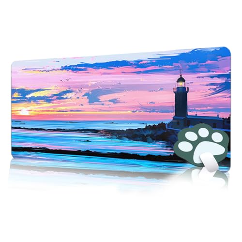 FAIRYGATE Gaming Mauspad XXL Schreibtisch Unterlage Mauspad mit Weicher Textiloberfläche Maße 900 x 400 x 3 MM Glatte Oberfläche und Rutschfester Gummiboden Mousepad B6103-L FAIRYGATE Gaming Mauspad XXL Schreibtisch Unterlage Mauspad mit Weicher Textiloberfläche Maße 900 x 400 x 3 MM Glatte Oberfläche und Rutschfester Gummiboden Mousepad B6103-L von FAIRYGATE