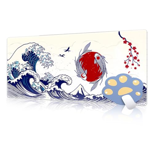 FAIRYGATE Mauspad Groß Mousepad 900x400 Anime Schreibtischunterlage Weiße Mauspad Große Schreibtisch Matte Tastatur Matte rutschfeste Gummibasis Großer Erweiterter Schribtisch Home Office B6304-L FAIRYGATE Mauspad Groß Mousepad 900x400 Anime Schreibtischunterlage Weiße Mauspad Große Schreibtisch Matte Tastatur Matte rutschfeste Gummibasis Großer Erweiterter Schribtisch Home Office B6304-L von FAIRYGATE