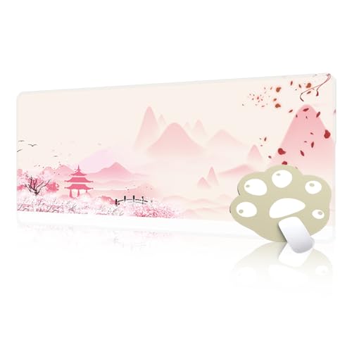 FAIRYGATE Mauspad XXL Gaming Mauspad Desk Matt Cute Mousepad XXL Erweitertes Großes Gaming-Mauspad Playmat Party mit Rutschfester Gummiunterlage für Arbeit und Gaming B6511-M von FAIRYGATE