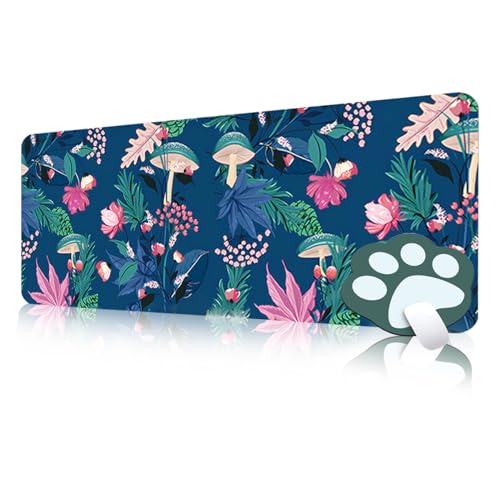 FAIRYGATE Mauspad XXL Gaming Mousepad Groß Schreibtischunterlage mit Kantenschutz Großes Gaming Mauspad mit Vintage Blume Haltbarkeit Glatte Oberfläche und Rutschfester Gummiboden B6802-M FAIRYGATE Mauspad XXL Gaming Mousepad Groß Schreibtischunterlage mit Kantenschutz Großes Gaming Mauspad mit Vintage Blume Haltbarkeit Glatte Oberfläche und Rutschfester Gummiboden B6802-M von FAIRYGATE
