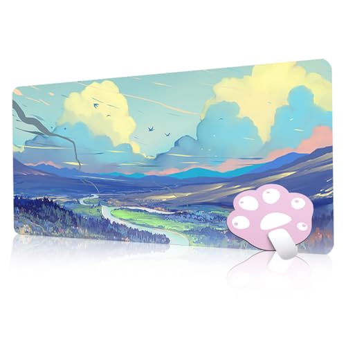 FAIRYGATE Mouse Pad Mousepad Gaming XXL Mauspad Anime Gaming Groß Schreibtischunterlage Computer Zubehör PC Gamer Mouse Pad rutschfest Wasserabweisend Schreibtischmatte Büro Deko B6107-M FAIRYGATE Mouse Pad Mousepad Gaming XXL Mauspad Anime Gaming Groß Schreibtischunterlage Computer Zubehör PC Gamer Mouse Pad rutschfest Wasserabweisend Schreibtischmatte Büro Deko B6107-M von FAIRYGATE