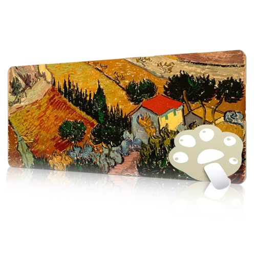 FAIRYGATE Mousepad Groß Mauspad 900x400 Schreibtischunterlage für Büro und Zuhause Große Mausunterlage und Schreibtischmatten Wasserdichtes Gewebe Schreibtischen Orange B6106-L FAIRYGATE Mousepad Groß Mauspad 900x400 Schreibtischunterlage für Büro und Zuhause Große Mausunterlage und Schreibtischmatten Wasserdichtes Gewebe Schreibtischen Orange B6106-L von FAIRYGATE