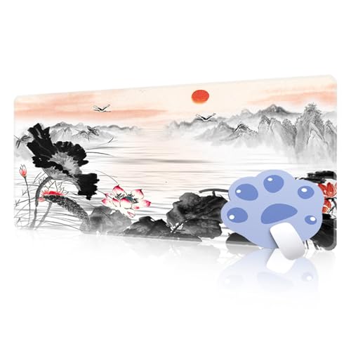 FAIRYGATE Mousepad Mousepad XXL Anime Erweitertes Großes Gaming-Mauspad Mauspad Playmat Party mit Rutschfester Gummiunterlage für Arbeit und Gaming B6503-M von FAIRYGATE