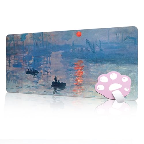 FAIRYGATE Schreibtischunterlage Mauspad Mousepad XXL Mauspad Gaming Mouse Pad Maus Pad Schreibtischmatte Gaming Mauspad 900x400 Gaming Mauspad Mousepad Wasserdicht rutschfest B6205-L von FAIRYGATE