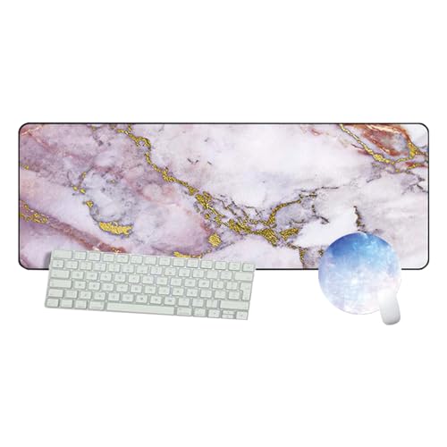 FAIRYGATE Schreibtischunterlagen Erweitertes Gaming Mauspad XXL Großes Computer Tastatur Mousepad wasserdichte mit Genähten Kanten und Rutschfester für Frauen im Büro B5707-L FAIRYGATE Schreibtischunterlagen Erweitertes Gaming Mauspad XXL Großes Computer Tastatur Mousepad wasserdichte mit Genähten Kanten und Rutschfester für Frauen im Büro B5707-L von FAIRYGATE