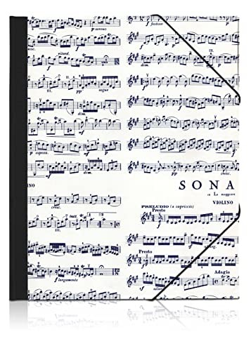 Eckspannmappe Noten Sonata, A4 von FAIRklemmt