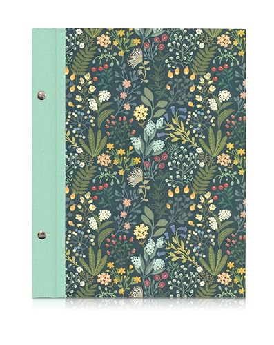 Geschäftsbuch Botanica Verde, A4 von FAIRklemmt
