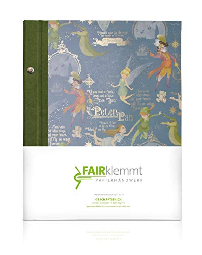 Geschäftsbuch Peter Pan, A5 von FAIRklemmt