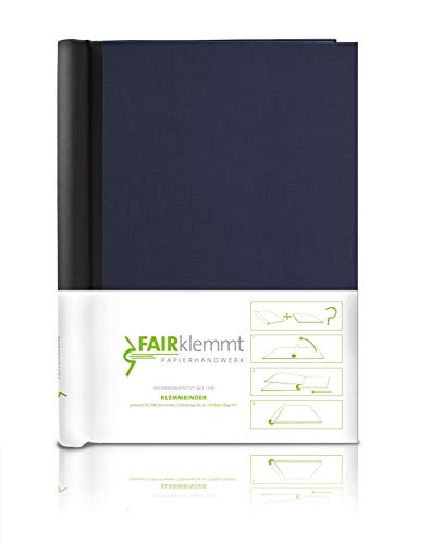 FAIRklemmt Klemmbinder Napura Canvas, A4 - Marine FAIRklemmt Klemmbinder Napura Canvas, A4 - Marine von FAIRklemmt