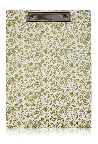 Klemmbrett Goldblumenranke, A4 Klemmbrett Goldblumenranke, A4 von FAIRklemmt