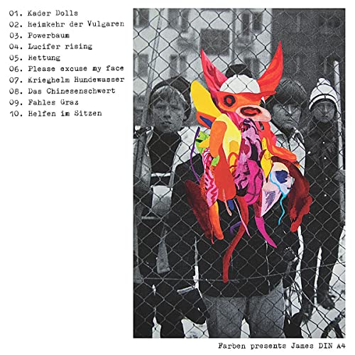 Farben Presents James Din A4 von FAITICHE