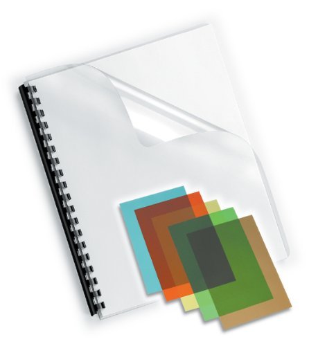 100 Deckblätter 0.15 mm, DIN A4, transparent klar von FALAMBI