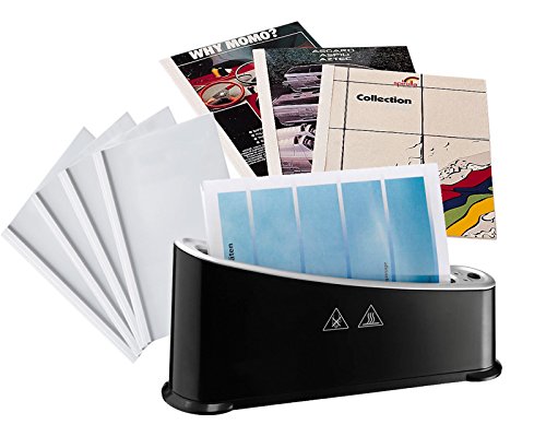 Thermobindegerät TB250 inkl. 25er Starterpaket mit Softcover- und Hardcover-Thermobindemappen von FALAMBI