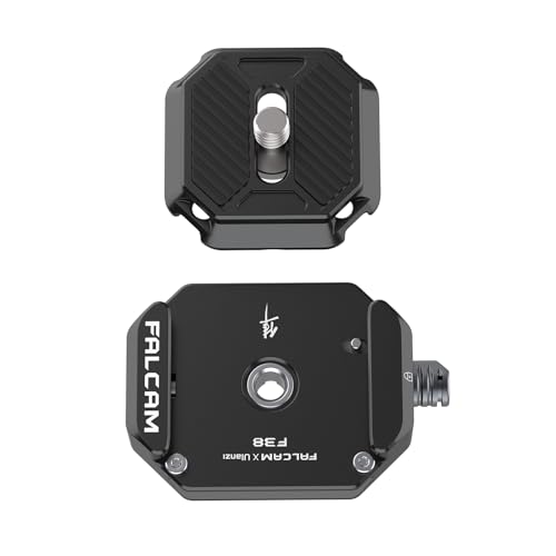 FALCAM F38 Quick Release Kit V1, Platte für DSLR/Mirroless Kamera kompatibel mit Arca Swiss und Klemme für Stativ/Stablizer/Gimbal/Slider-2268 FALCAM F38 Quick Release Kit V1, Platte für DSLR/Mirroless Kamera kompatibel mit Arca Swiss und Klemme für Stativ/Stablizer/Gimbal/Slider-2268 von FALCAM