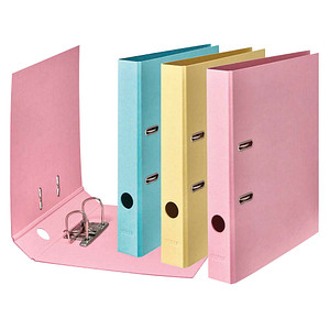 10 FALKEN PURE Pastell Ordner Vanille-Gelb, Flamingo-Pink, Himmel-Blau Karton 5,0 cm DIN A4 10 FALKEN PURE Pastell Ordner Vanille-Gelb, Flamingo-Pink, Himmel-Blau Karton 5,0 cm DIN A4 von FALKEN
