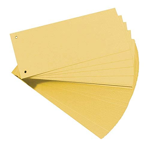 Falken Karton-Trennstreifen 10,5 x 24 cm (gelb) von FALKEN