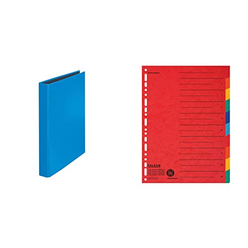 Falken Original YourColor Ringbuch. Made in Germany. 2-D-Ring-Mechanik DIN A4 Füllhöhe 25 mm blau Kalender Organizer Ring-Ordner Hefter Plastikordner & Karton-Register überbreit für DIN A4+ Falken Original YourColor Ringbuch. Made in Germany. 2-D-Ring-Mechanik DIN A4 Füllhöhe 25 mm blau Kalender Organizer Ring-Ordner Hefter Plastikordner & Karton-Register überbreit für DIN A4+ von FALKEN