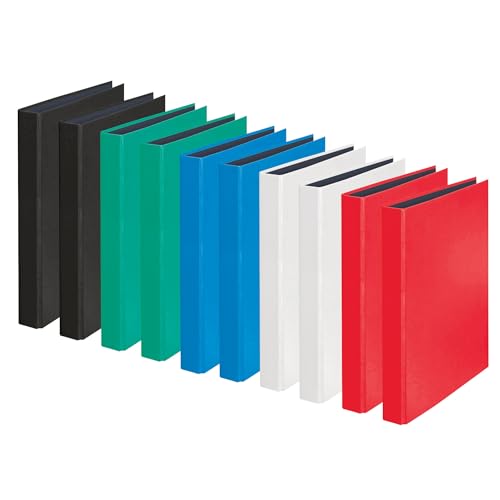 Original Falken 10er Pack YourColor Ringbuch. Made in Germany. 2-D-Ring-Mechanik DIN A4 Füllhöhe 25 mm farbig sortiert Kalender Organizer Ring-Ordner Hefter ideal für Büro und Schule Original Falken 10er Pack YourColor Ringbuch. Made in Germany. 2-D-Ring-Mechanik DIN A4 Füllhöhe 25 mm farbig sortiert Kalender Organizer Ring-Ordner Hefter ideal für Büro und Schule von FALKEN