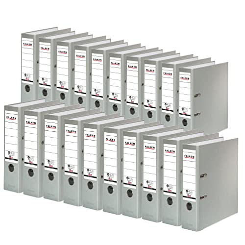 Original Falken 20er Pack Recycolor Umwelt-Ordner Öko. Made in Germany. Farbiger Papierbezug außen 8 cm breit DIN A4 grau Ringordner Aktenordner Briefordner CO2-Neutral Blauer Engel Original Falken 20er Pack Recycolor Umwelt-Ordner Öko. Made in Germany. Farbiger Papierbezug außen 8 cm breit DIN A4 grau Ringordner Aktenordner Briefordner CO2-Neutral Blauer Engel von FALKEN