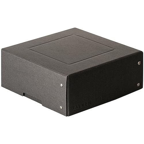 Original Falken PureBox Black. Made in Germany. 85 mm hoch 200x200 mm. Aufbewahrungsbox mit Deckel aus stabilem Recycling-Karton Blauer Engel Vegan Geschenkbox Transportbox Schachtel Allzweckbox Original Falken PureBox Black. Made in Germany. 85 mm hoch 200x200 mm. Aufbewahrungsbox mit Deckel aus stabilem Recycling-Karton Blauer Engel Vegan Geschenkbox Transportbox Schachtel Allzweckbox von FALKEN