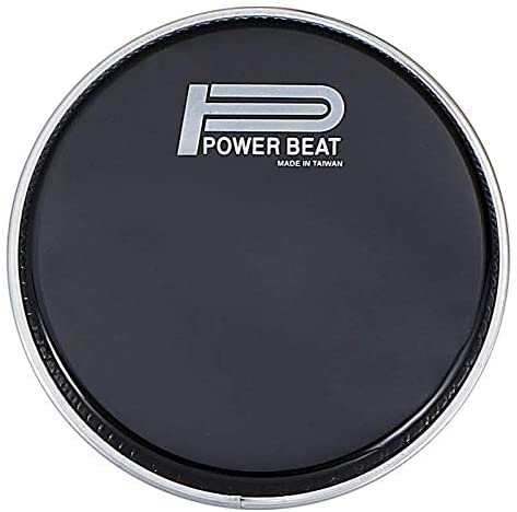 Schlagzeugfell Skin für Darbuka Doumbek von Power Beat (Schwarz, 22,2 cm) von FAMA.store