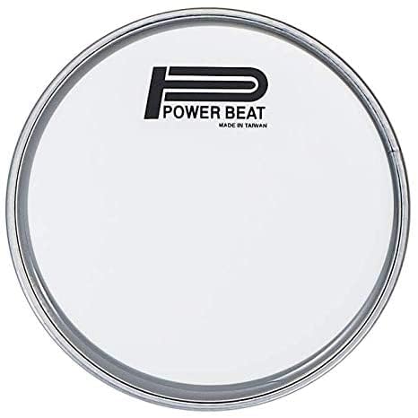 Schlagzeugfell Skin für Darbuka Doumbek von Power Beat (weiß, 22,2 cm) von FAMA.store