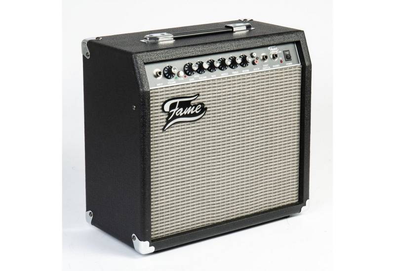 FAME Verstärker (GX-30 Combo Gitarrenverstärker, 30 Watt Verstärker, Combo Verstärker) von FAME