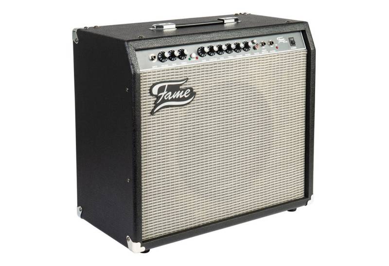 FAME Verstärker (GX-60 Combo Gitarrenverstärker, 60 Watt Verstärker) von FAME