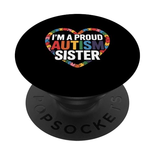 Autismus Schwester Puzzleteil Herz Stolz Geschwister Autismus PopSockets Klebender PopGrip Autismus Schwester Puzzleteil Herz Stolz Geschwister Autismus PopSockets Klebender PopGrip von FAMILY 365