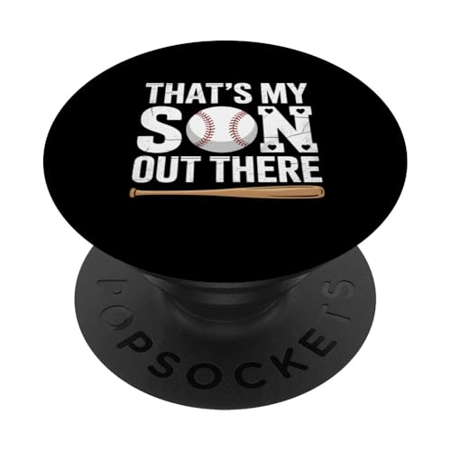 Baseball-Mam-Geschenk, That's My Son There, Mom of a PopSockets Klebender PopGrip Baseball-Mam-Geschenk, That's My Son There, Mom of a PopSockets Klebender PopGrip von FAMILY 365