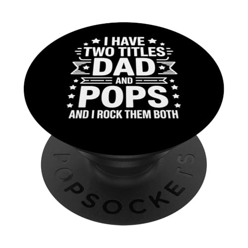 Dad And Pops Lustiges Vatertagsgeschenk von Tochter Sohn Kinder PopSockets Klebender PopGrip Dad And Pops Lustiges Vatertagsgeschenk von Tochter Sohn Kinder PopSockets Klebender PopGrip von FAMILY 365