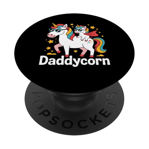 Daddycorn Einhorn Papa Vatertagsgeschenk PopSockets Klebender PopGrip Daddycorn Einhorn Papa Vatertagsgeschenk PopSockets Klebender PopGrip von FAMILY 365