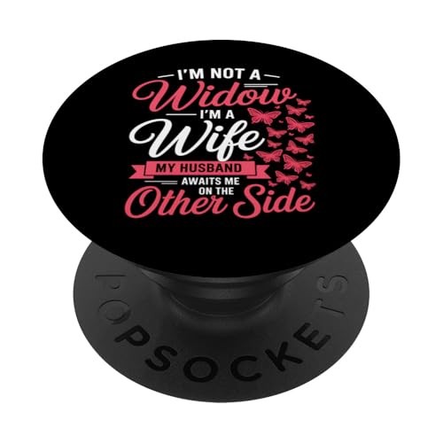 Ehefrau Gedenkstätte Ehemann wartet auf der anderen Seite PopSockets Klebender PopGrip Ehefrau Gedenkstätte Ehemann wartet auf der anderen Seite PopSockets Klebender PopGrip von FAMILY 365