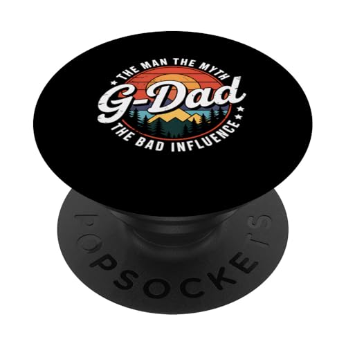 GDad Man The Myth The Bad Lustiges Opa Geschenk PopSockets Klebender PopGrip GDad Man The Myth The Bad Lustiges Opa Geschenk PopSockets Klebender PopGrip von FAMILY 365
