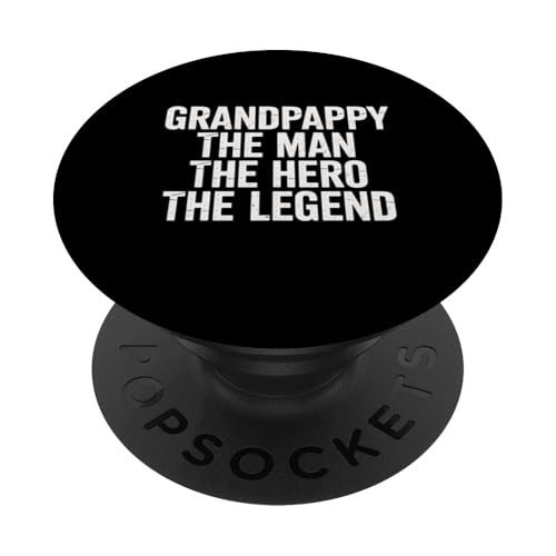 Grandpap Man Hero Die Legende Opa Vatertag PopSockets Klebender PopGrip Grandpap Man Hero Die Legende Opa Vatertag PopSockets Klebender PopGrip von FAMILY 365