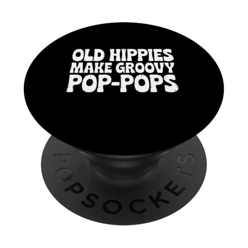 Hippie PopPop Groovy Opa Vatertagsgeschenk PopSockets Klebender PopGrip Hippie PopPop Groovy Opa Vatertagsgeschenk PopSockets Klebender PopGrip von FAMILY 365