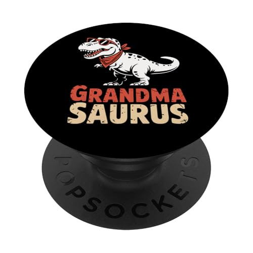 Oma Saurus Lustiges Großeltern-Dinosaurier-T-Geschenk PopSockets Klebender PopGrip Oma Saurus Lustiges Großeltern-Dinosaurier-T-Geschenk PopSockets Klebender PopGrip von FAMILY 365