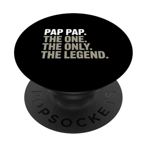 Pappap One Only The Legend Vatertagsgeschenk PopSockets Klebender PopGrip Pappap One Only The Legend Vatertagsgeschenk PopSockets Klebender PopGrip von FAMILY 365