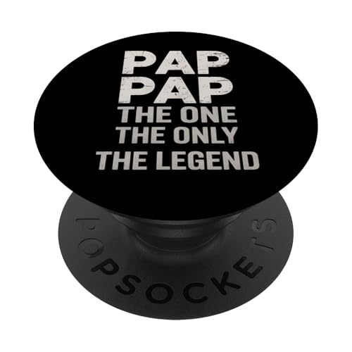 Pappap One Only The Legend Vatertagsgeschenk PopSockets Klebender PopGrip Pappap One Only The Legend Vatertagsgeschenk PopSockets Klebender PopGrip von FAMILY 365