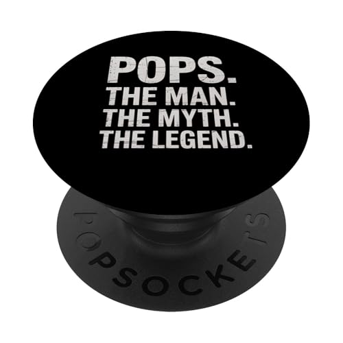 Pops Man The Myth The Legend Lustiges Vatertagsgeschenk PopSockets Klebender PopGrip Pops Man The Myth The Legend Lustiges Vatertagsgeschenk PopSockets Klebender PopGrip von FAMILY 365